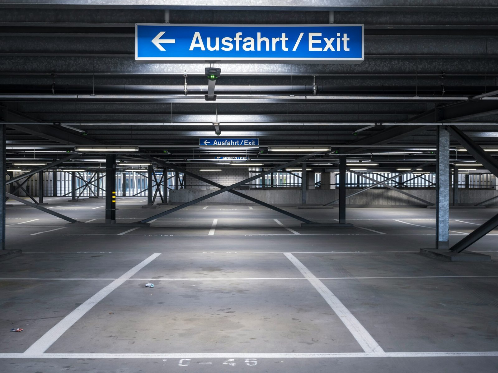 black and white pedestrian lane